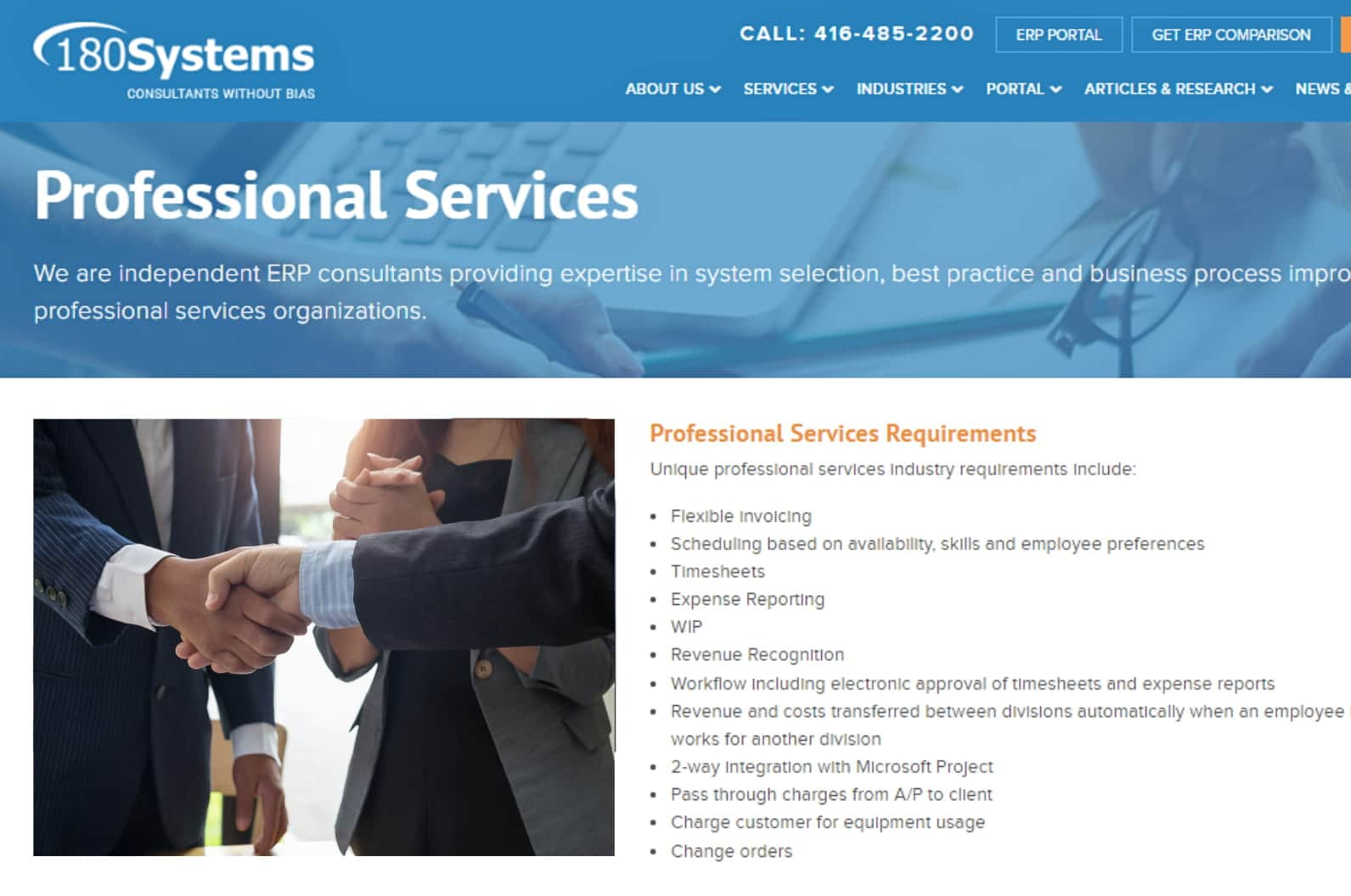 independent ERP Consultants ERP professional services